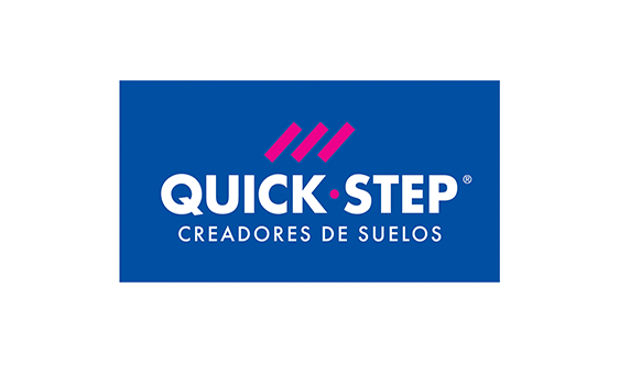Suelos, logotipo quick step